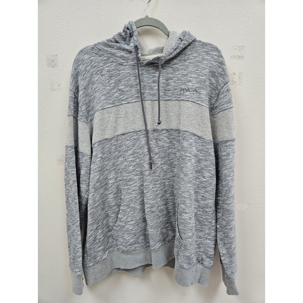 RVCA Hoodie Sweatshirt Mens Xl Gray Pullovers